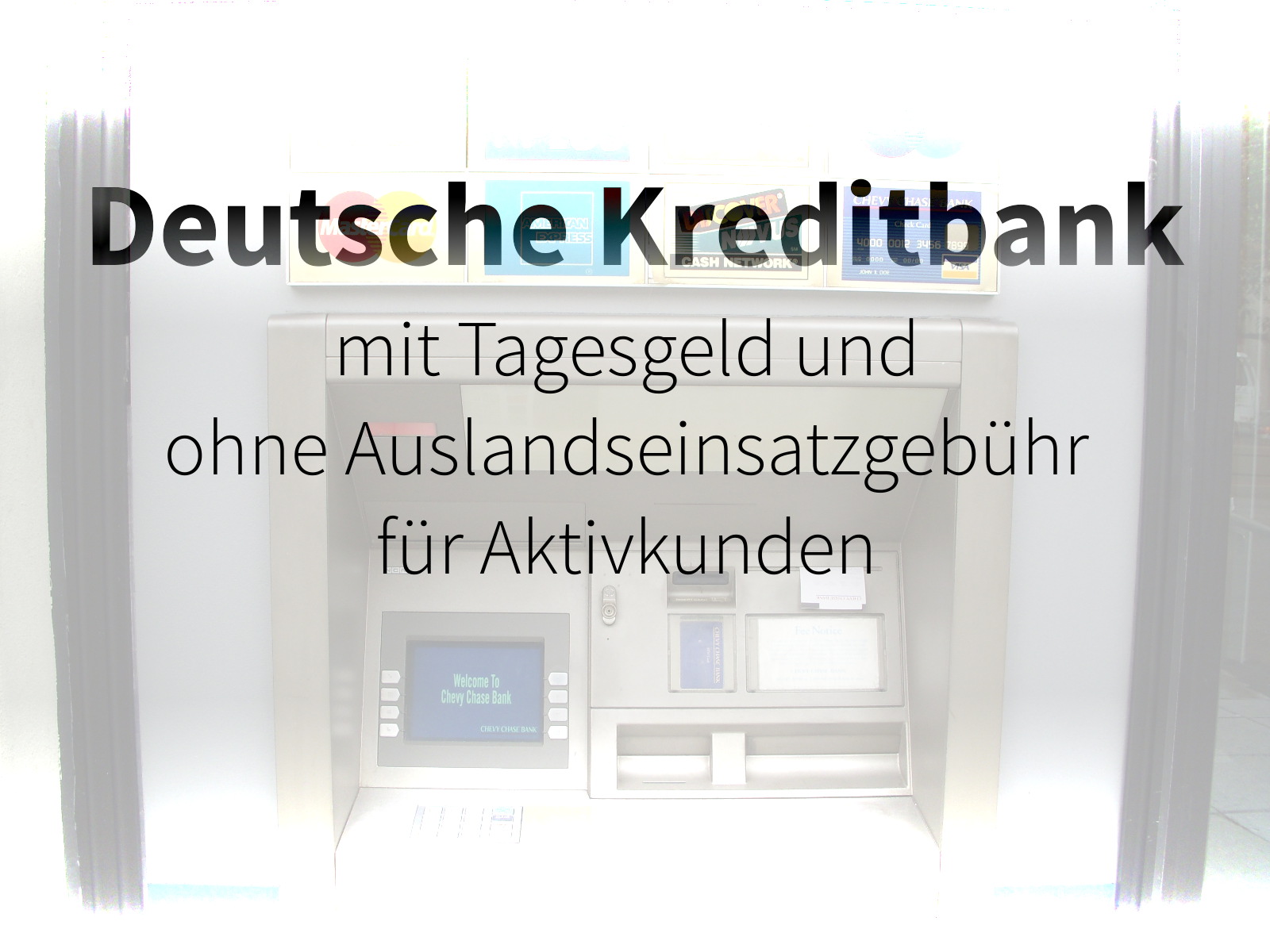 Deutsche Kreditbank mit neuen Konditionen